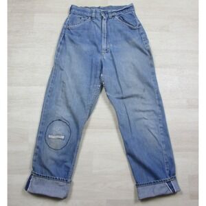Vintage 50s JC Penney Foremost Selvedge Jeans Womens (27x28) Workwear Denim